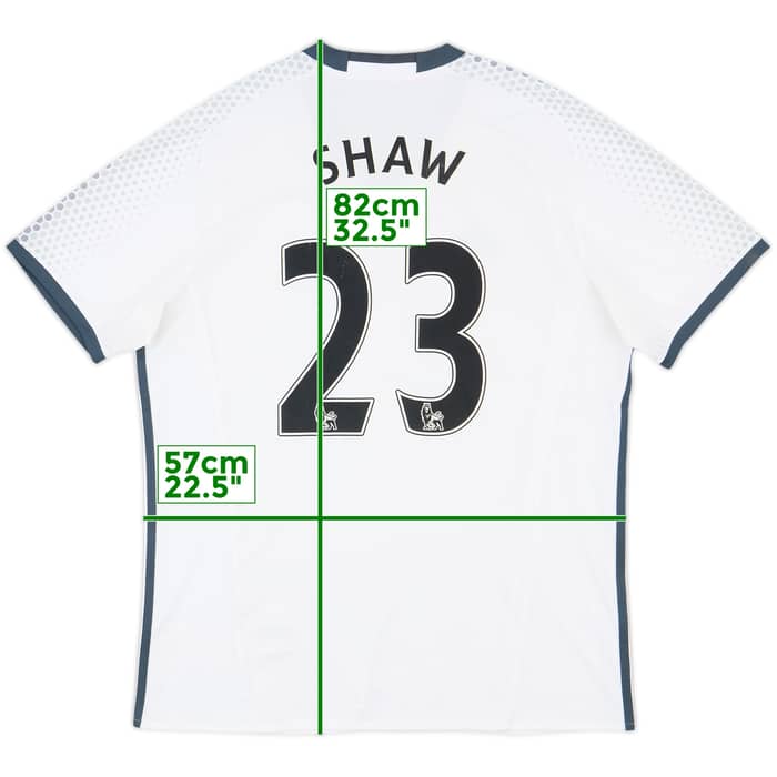 2016-17 Manchester United Third Shirt Shaw #23 - 6/10 - (XL)