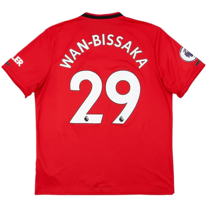 2019-20 Manchester United Home Shirt Wan-Bissaka #29 - 7/10 - (XL)