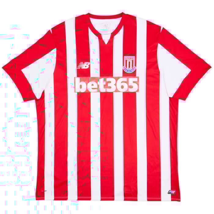 2015-16 Stoke City Home Shirt Crouch #25 - 7/10 - (XXL)