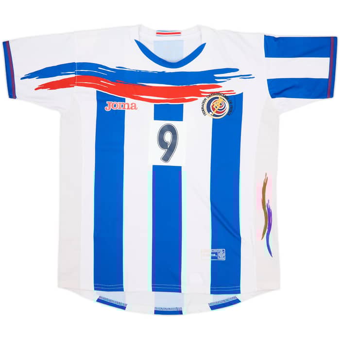 2006 Costa Rica Away Shirt Wanchope P. #9 - 7/10 - (M)