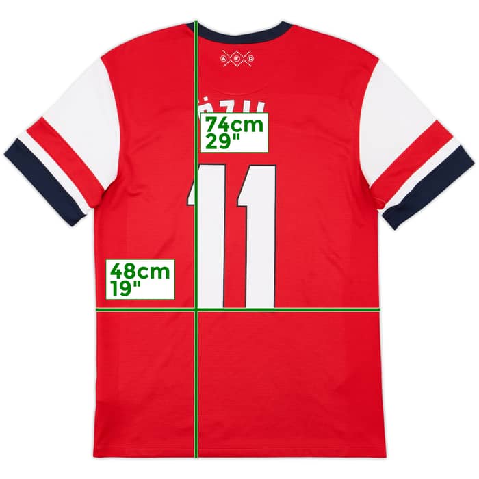 2012-14 Arsenal Home Shirt Ozil #11 - 7/10 - (M)