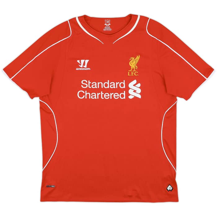 2014-15 Liverpool Home Shirt Gerrard #8 - 7/10 - (L)