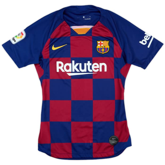 2019-20 Barcelona Home Shirt - 9/10 - (Women's XS)
