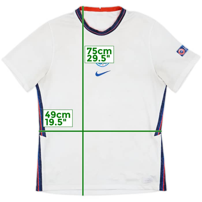 2020-22 England Home Shirt - 4/10 - (L)