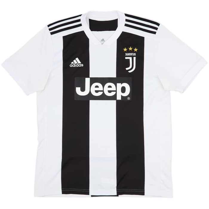2018-19 Juventus Home Shirt Ronaldo #7 - 8/10 - (M)