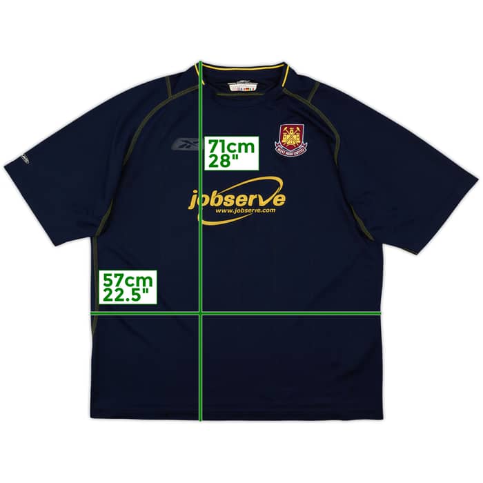 2003-04 West Ham Away Shirt - 4/10 - (L)