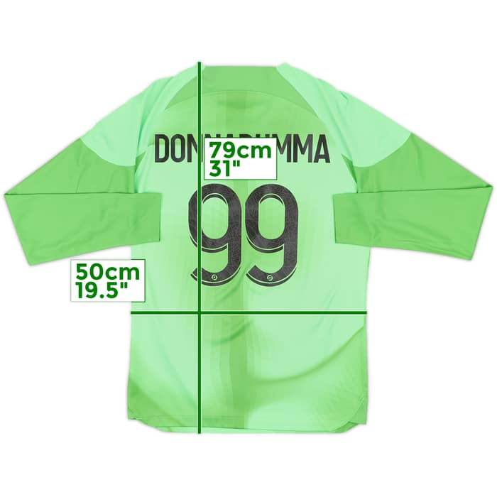 2022-23 Paris Saint-Germain GK Shirt Donnarumma #99 - 10/10 - (S)