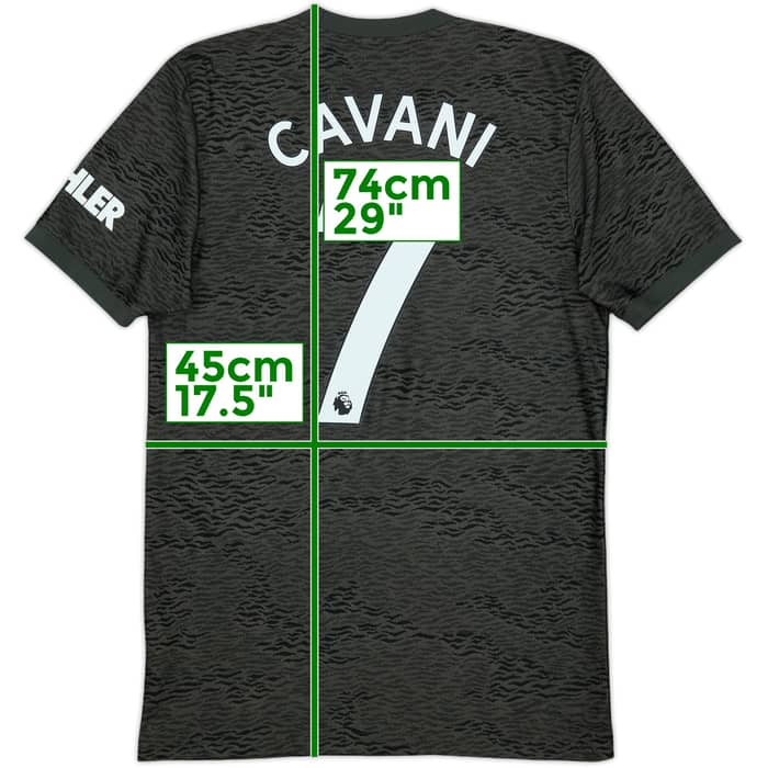 2020-21 Manchester United Away Shirt Cavani #7 - 10/10 - (S)