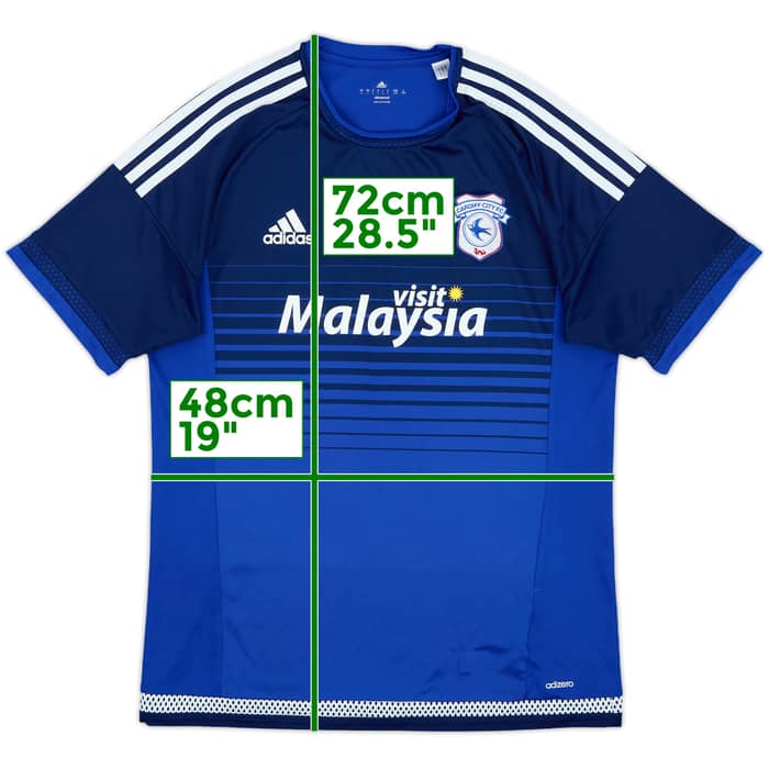 2015-16 Cardiff Home Shirt - 8/10 - (L)