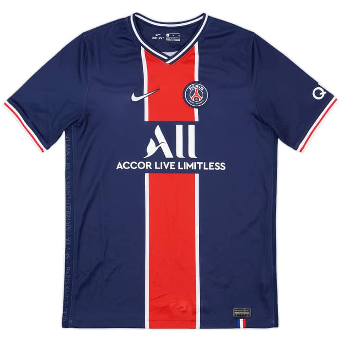 2020-21 Paris Saint-Germain Home Shirt - 8/10 - (XL.Boys)