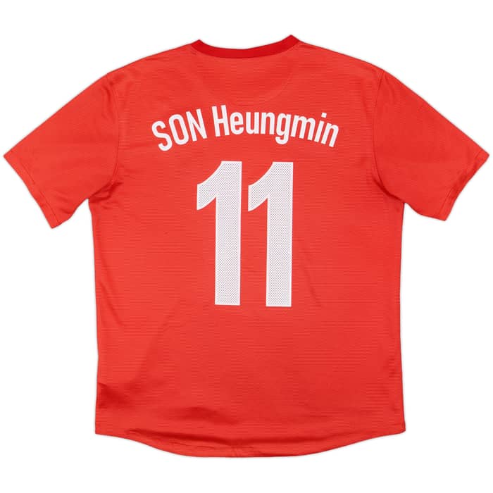 2012-13 South Korea Home Shirt Son Heungmin #11 - 7/10 - (L)