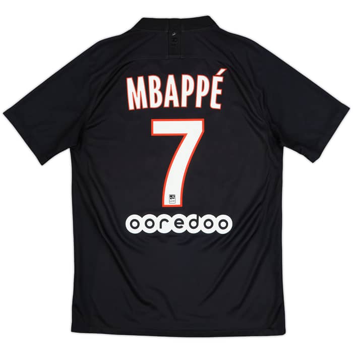 2019-20 Paris Saint-Germain Fourth Shirt Mbappe #7 - 9/10 - (M)