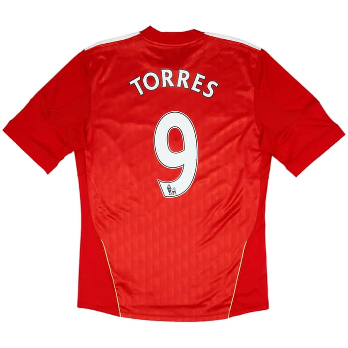 2010-12 Liverpool Home Shirt & Shorts Torres #9 - 5/10 - (M)