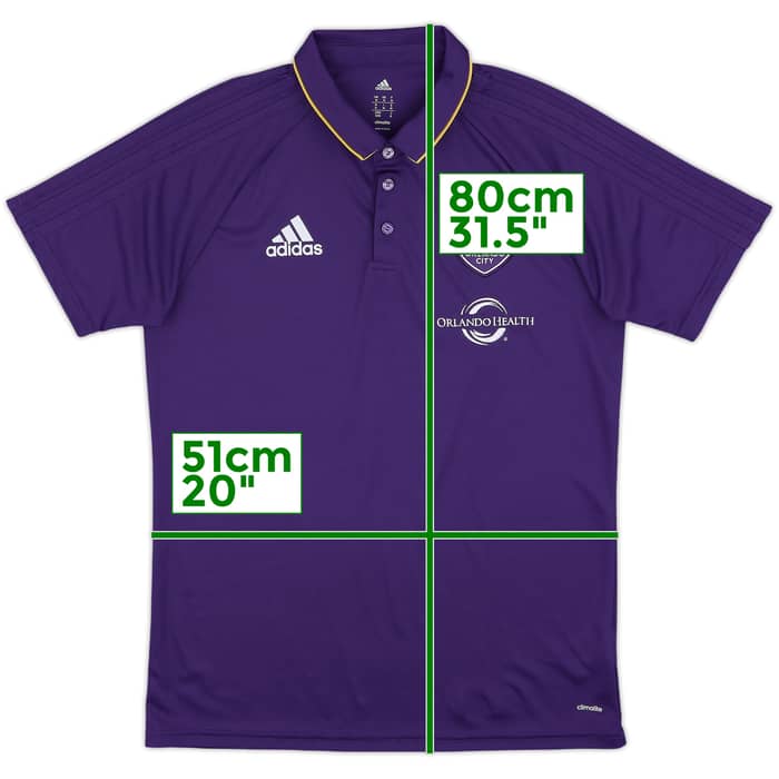 2016-17 Orlando City adidas Polo Shirt - 9/10 - (M)