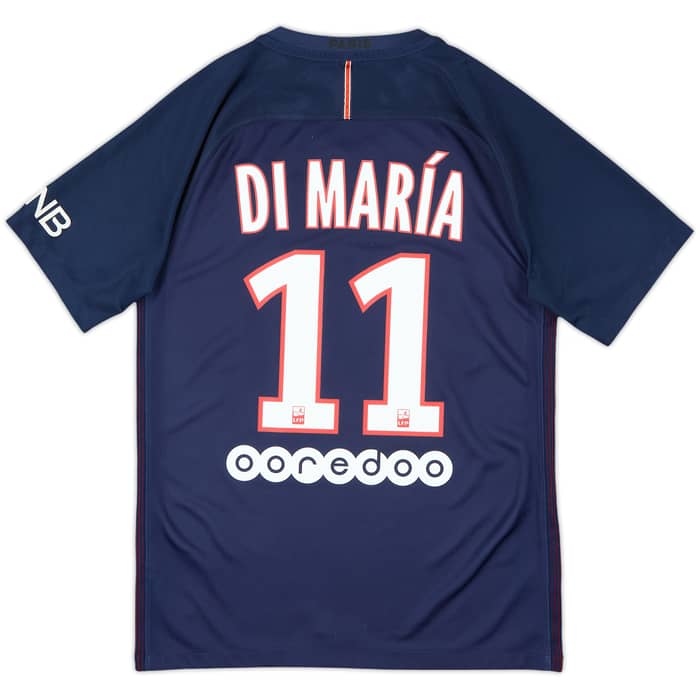 2016-17 Paris Saint-Germain Home Shirt Di Maria #11 - 6/10 - (S)