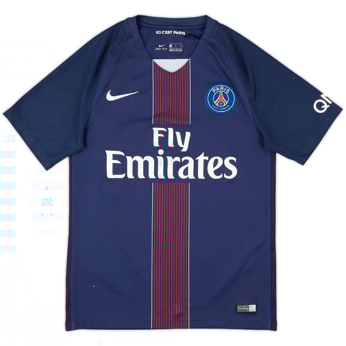 2016-17 Paris Saint-Germain Home Shirt Di Maria #11 - 6/10 - (S)