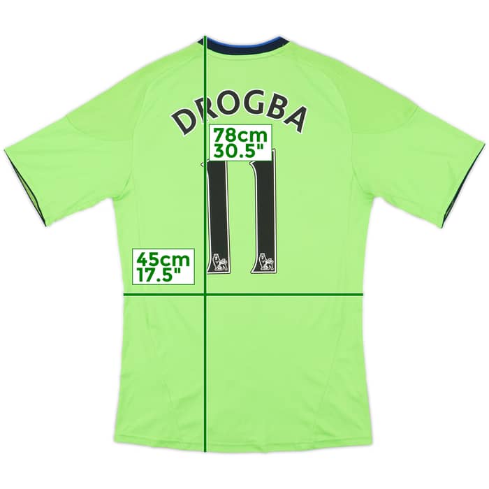2010-11 Chelsea Third Shirt Drogba #11 - 8/10 - (S)