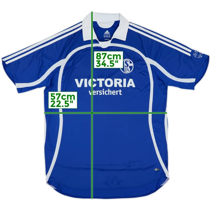 2006-07 Schalke Home Shirt - 8/10 - (XL)