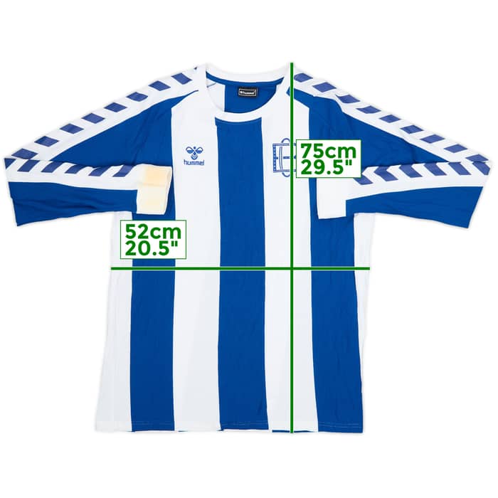 2020-21 OB Hummel Retro Style L/S Shirt - 9/10 - (L)