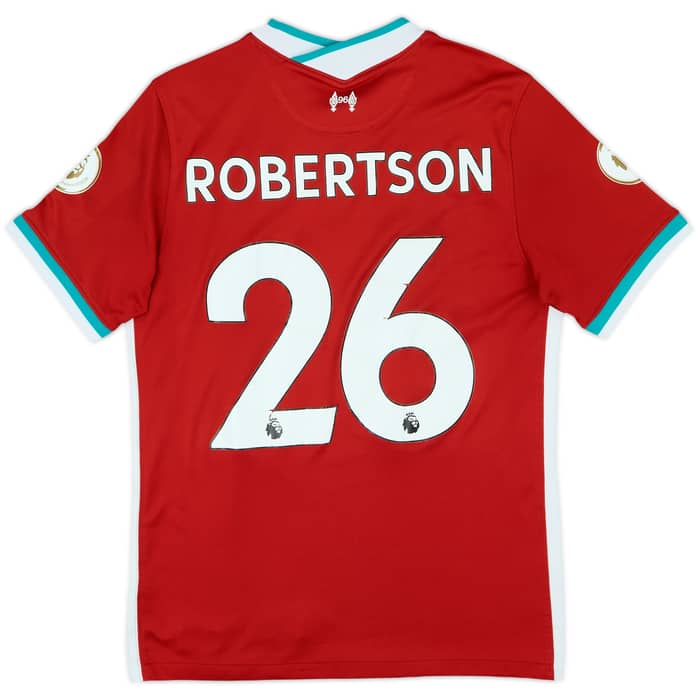 2020-21 Liverpool Home Shirt Robertson #26 - 6/10 - (M)