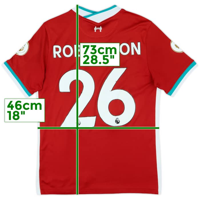 2020-21 Liverpool Home Shirt Robertson #26 - 6/10 - (M)
