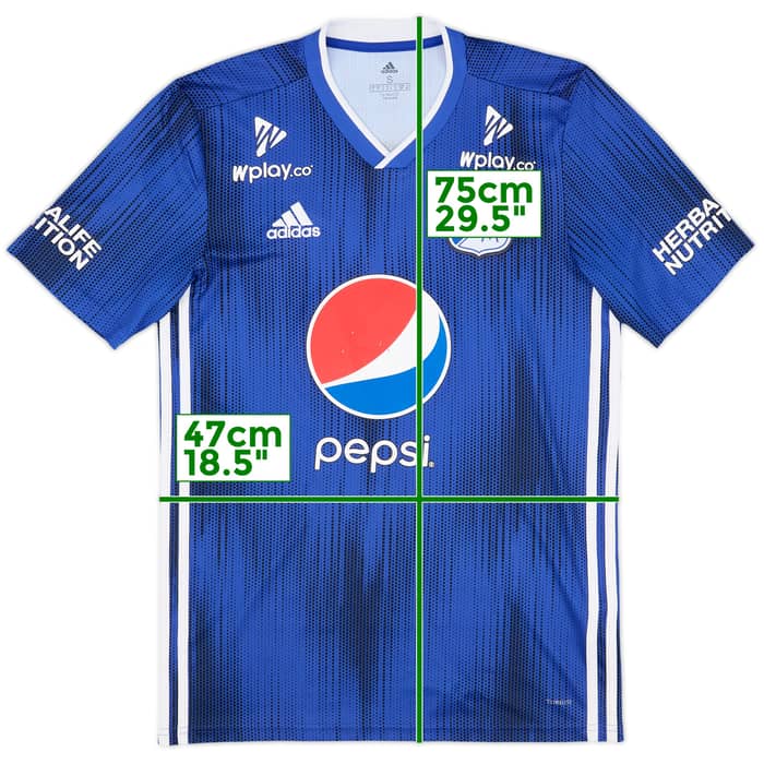 2018 Millonarios Home Shirt - 7/10 - (S)