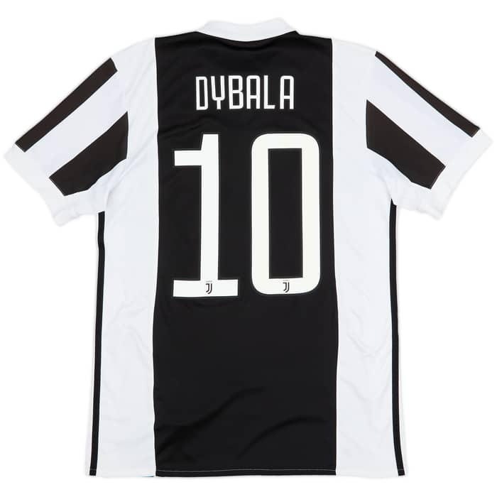 2017-18 Juventus Home Shirt Dybala #10 - 7/10 - (S)