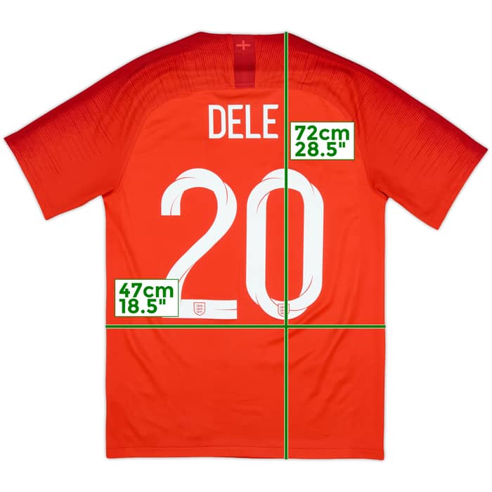 2018-19 England Away Shirt Dele #20 - 8/10 - (S)