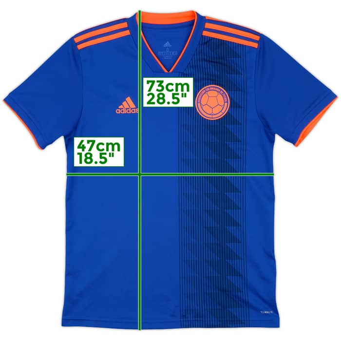 2018-19 Colombia Away Shirt - 7/10 - (S)