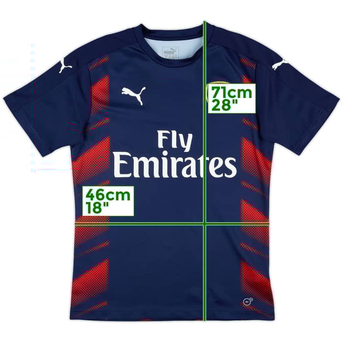2016-17 Arsenal Puma Training Shirt - 9/10 - (M)