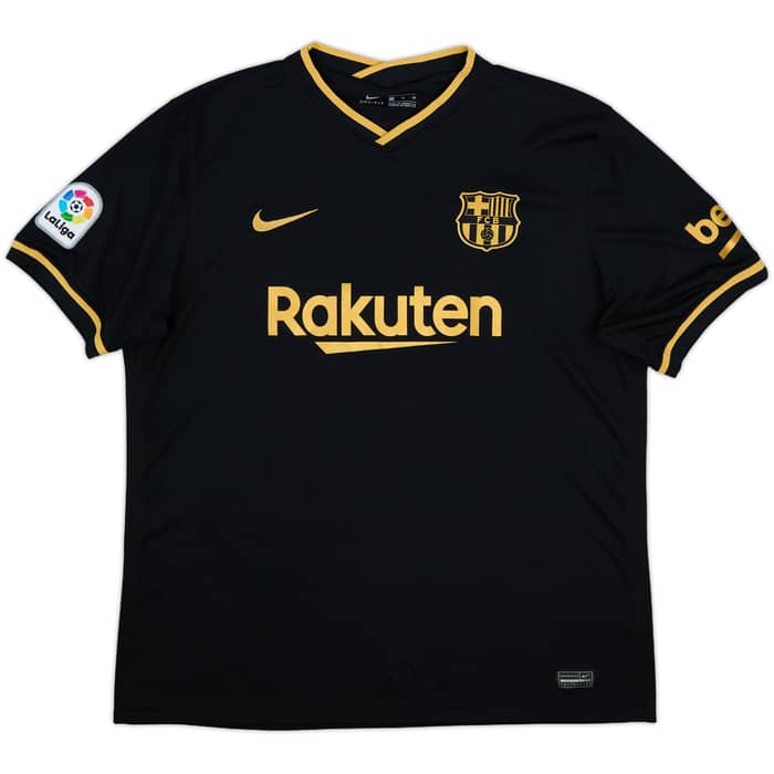 2020-21 Barcelona Away Shirt Messi #10 - 9/10 - (XL)