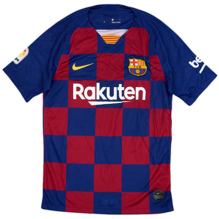 2019-20 Barcelona Home Shirt Messi #10 - 7/10 - (S)