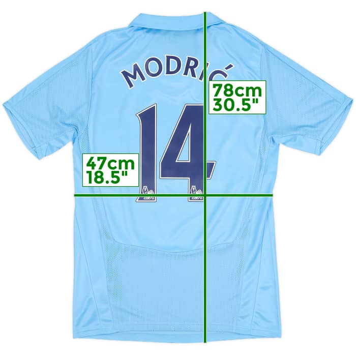 2008-09 Tottenham Away Shirt Modric #14 - 8/10 - (S)