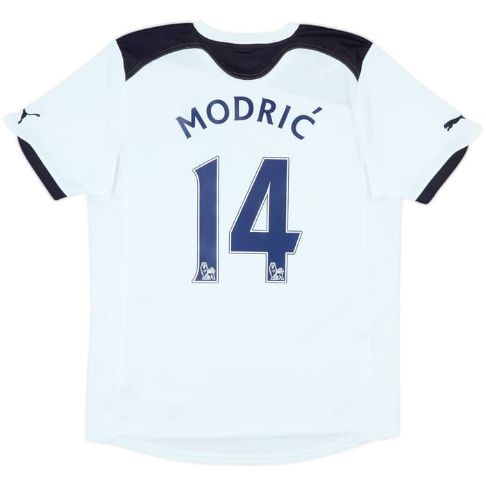 2010-11 Tottenham Home Shirt Modric #14 - 9/10 - (M)