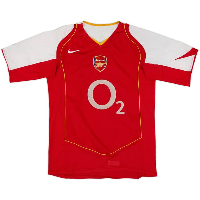 2004-05 Arsenal Home Shirt Vieira #4 - 6/10 - (M)