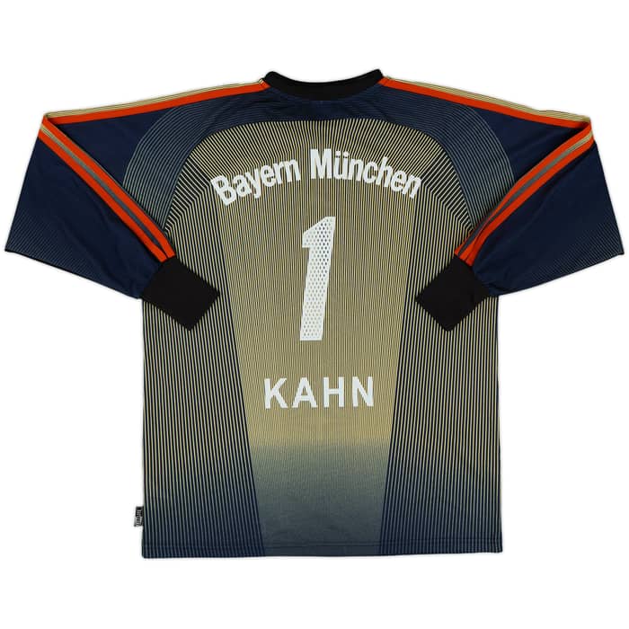 2003-04 Bayern Munich GK Shirt Kahn #1 - 7/10 - (M)