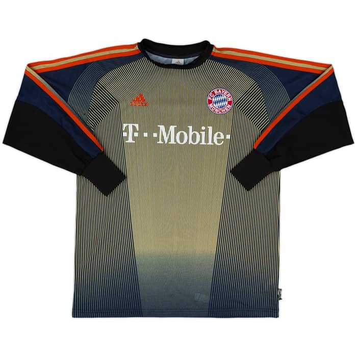 2003-04 Bayern Munich GK Shirt Kahn #1 - 7/10 - (M)