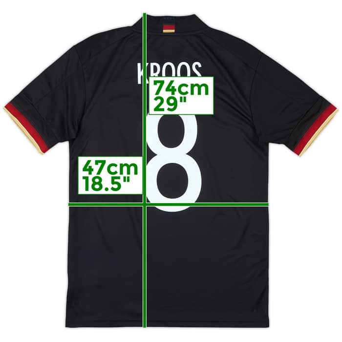 2020-21 Germany Away Shirt Kroos #8 - 10/10 - (S)