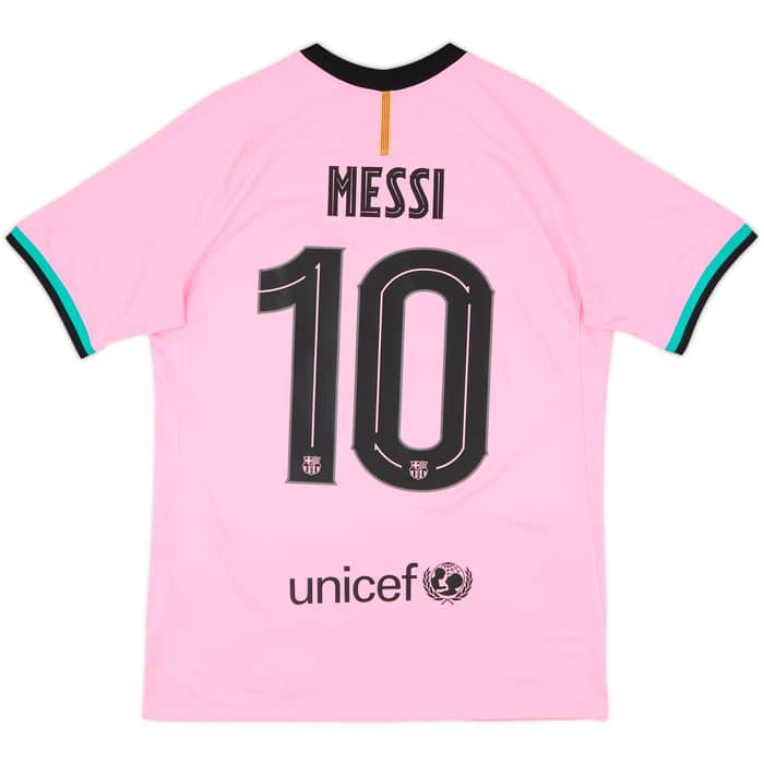 2020-21 Barcelona Third Shirt Messi #10 - 5/10 - (M)