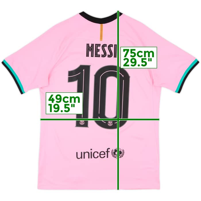 2020-21 Barcelona Third Shirt Messi #10 - 5/10 - (M)
