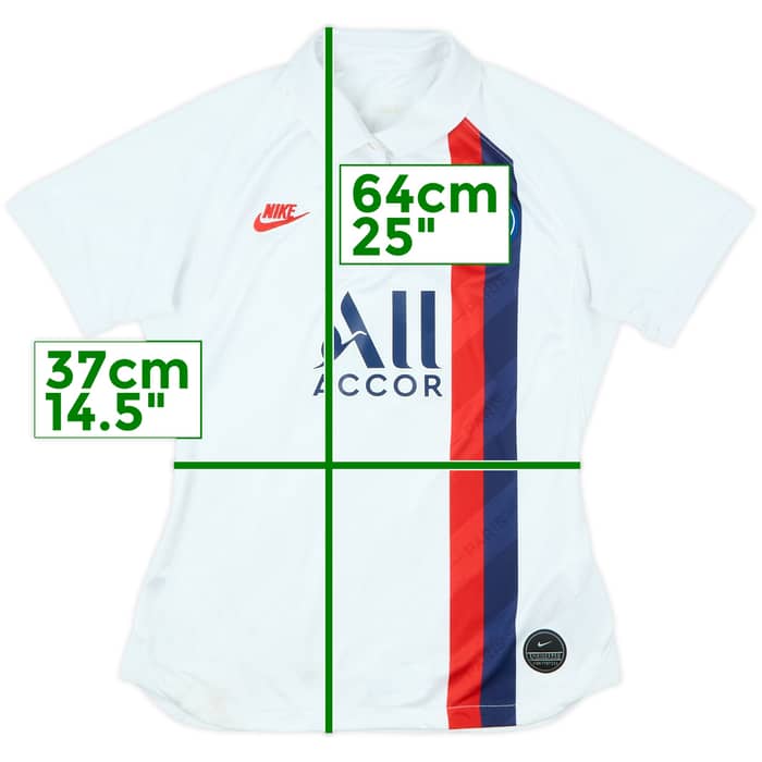 2019-20 Paris Saint-Germain Third Shirt - 6/10 - (Women's S)