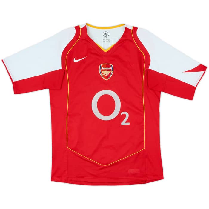 2004-05 Arsenal Home Shirt Vieira #4 - 7/10 - (S)