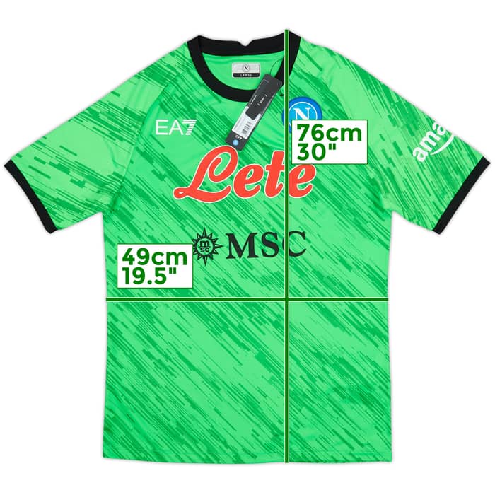 2022-23 Napoli Authentic GK Shirt (L)