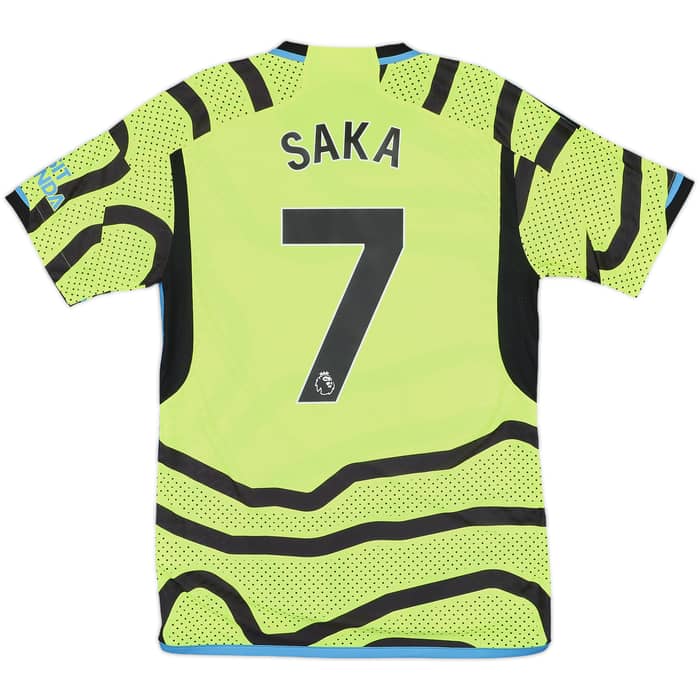 2023-24 Arsenal Authentic Away Shirt Saka #7 - 10/10 - (M)