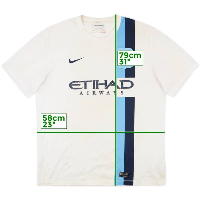 2013-14 Manchester City Third Shirt - 3/10 - (XL)