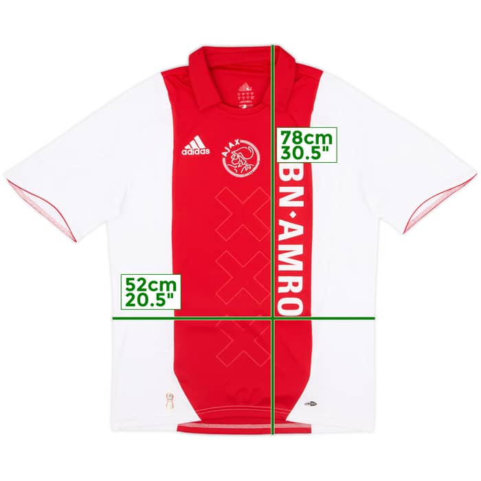 2007-08 Ajax Home Shirt - 6/10 - (M)