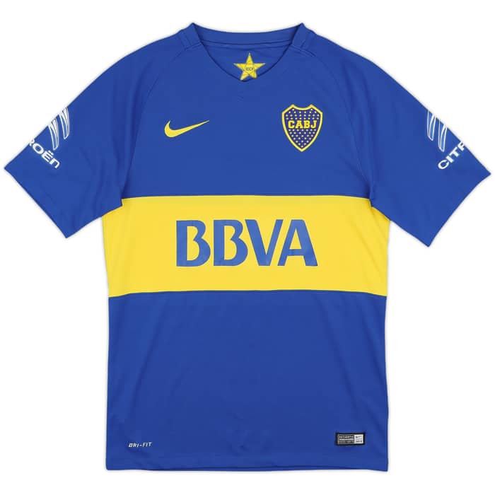 2015-16 Boca Juniors Home Shirt - 9/10 - (S)