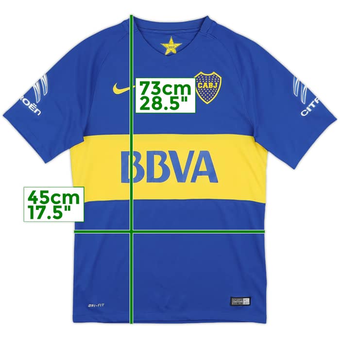 2015-16 Boca Juniors Home Shirt - 9/10 - (S)