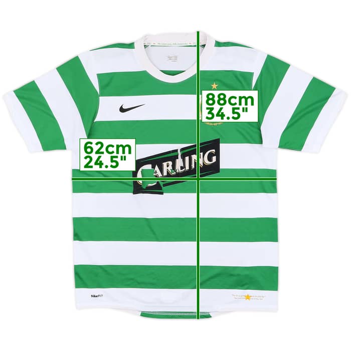 2007-08 Celtic Home Shirt - 4/10 - (M)