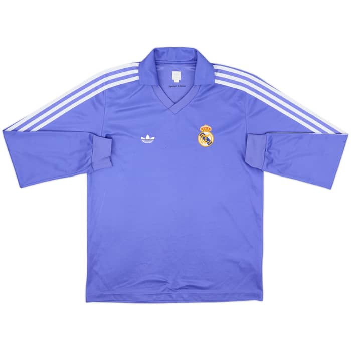 2004-05 Real Madrid adidas Heritage L/S Shirt - 7/10 - (M)